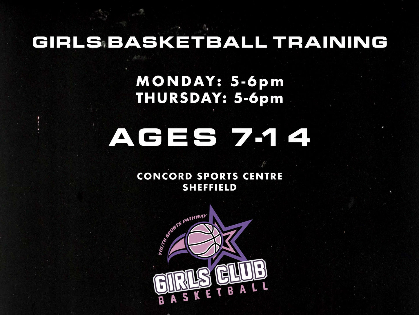 Single Session: Girls Basketball Training
