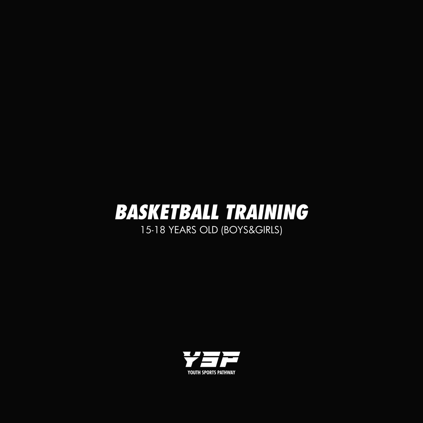 Single Session: 15-18 Years Old Basketball Development Training